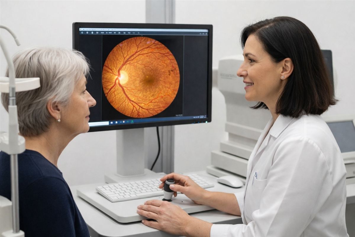 Makuladegeneration (AMD) in Ludwigshafen: Symptome und Früherkennung