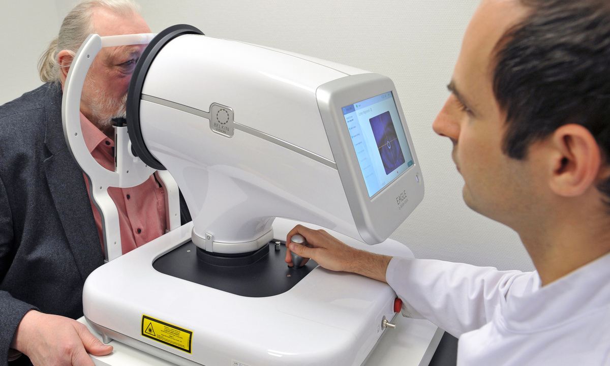 SLT-Laser bei Glaukom: schonende Option zur Augendrucksenkung